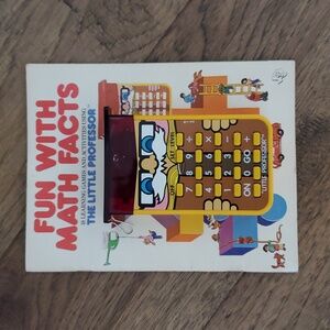 Vintage Texas Instruments Little Professor Math Quiz Calculator 1976